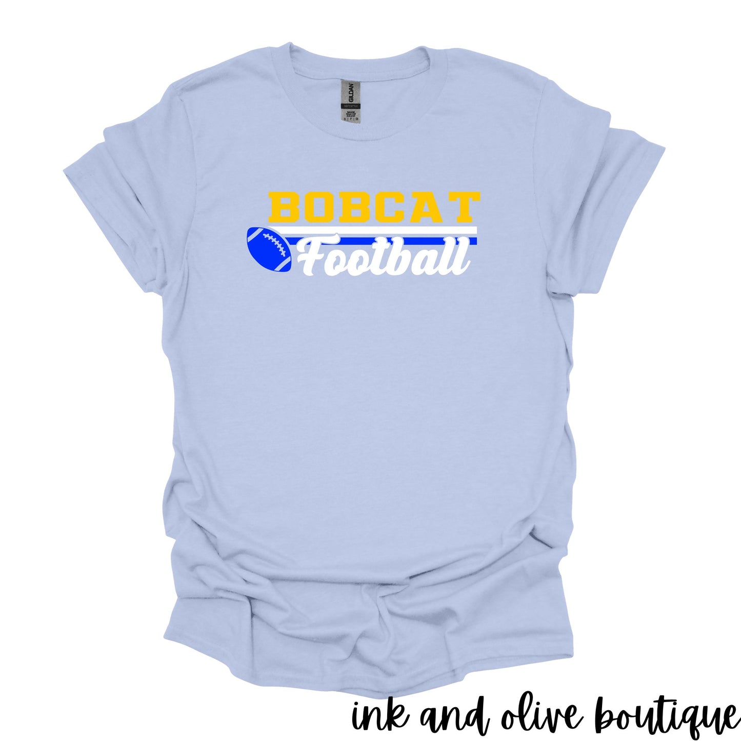 Bobcat Football Retro Script