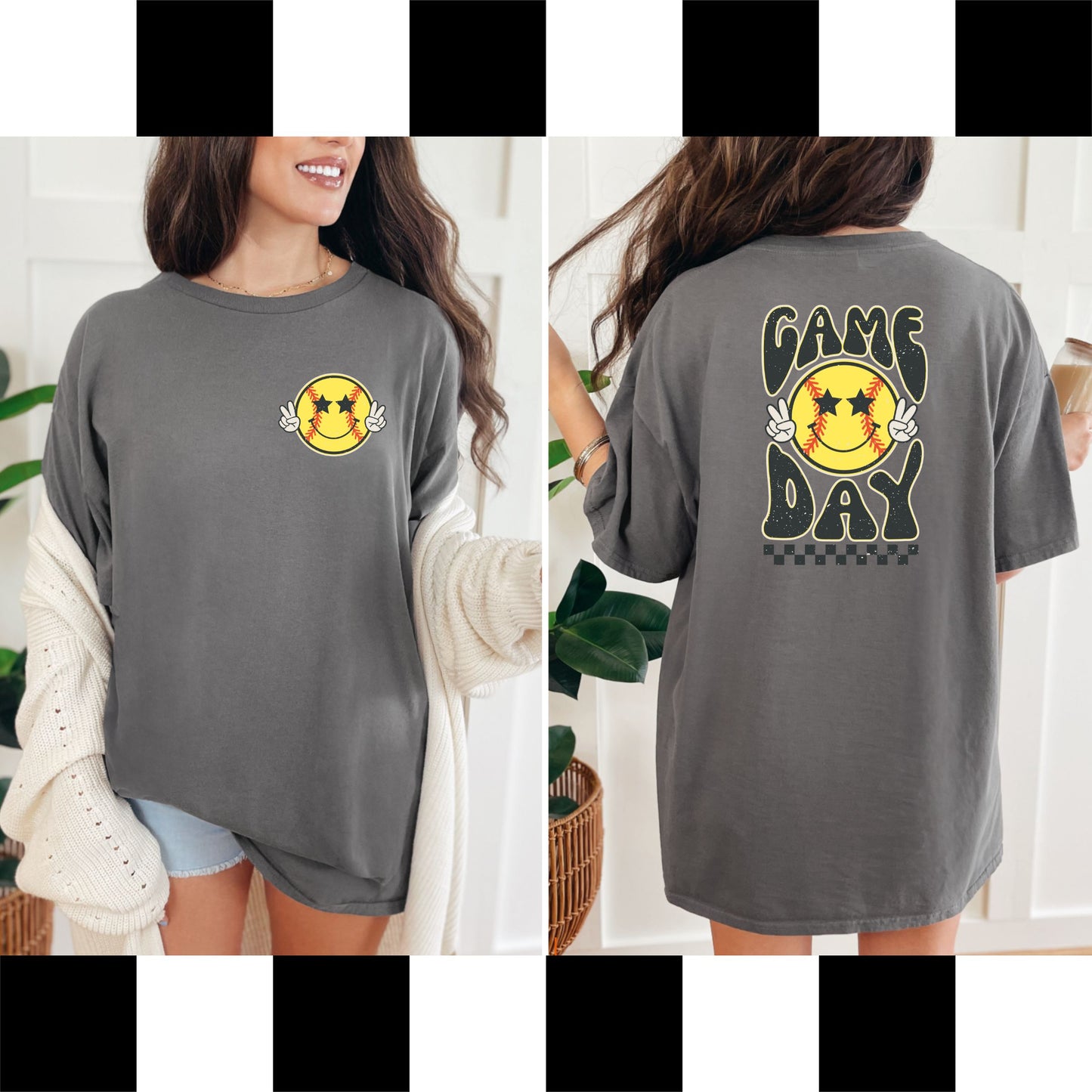 Game Day Front / Back Softball