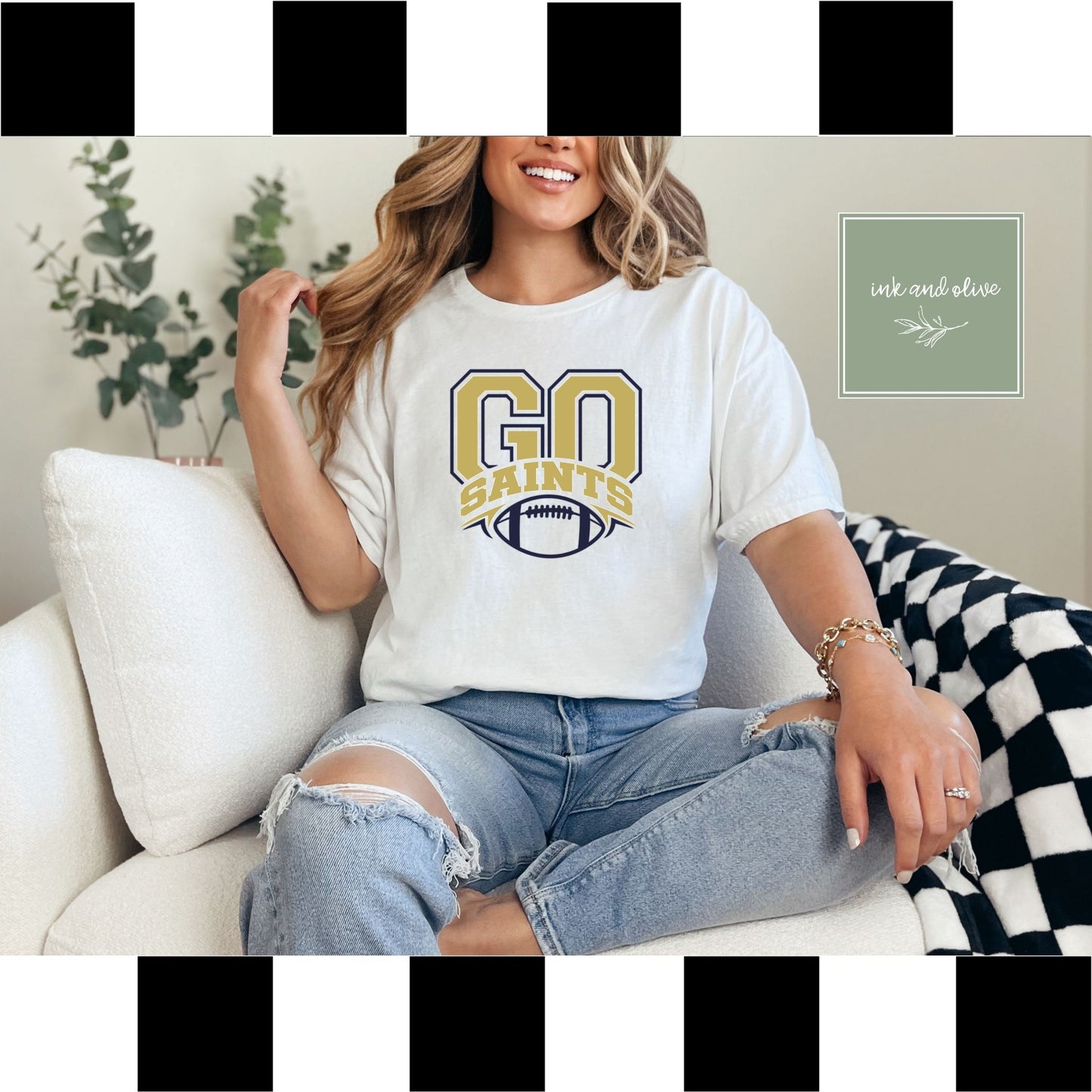 Go Big Gold Saints