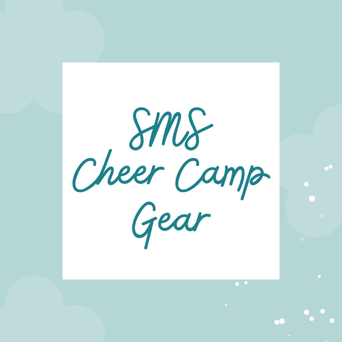 SMS Cheer Camp Gear