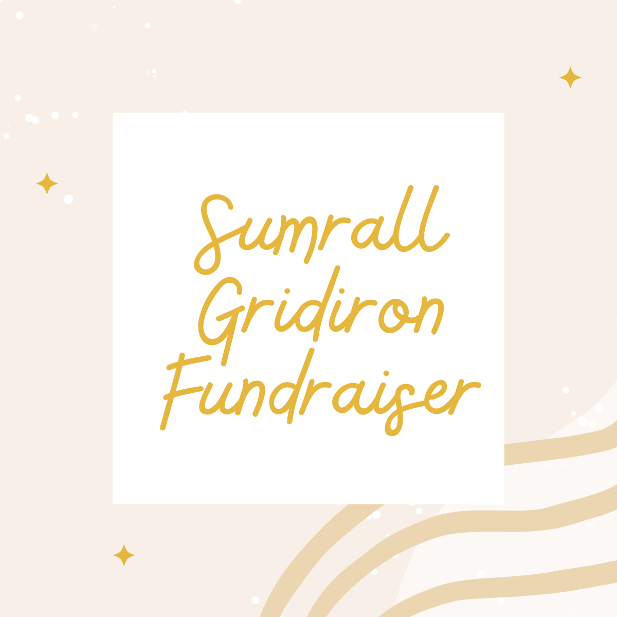 Sumrall Gridiron Fundraiser