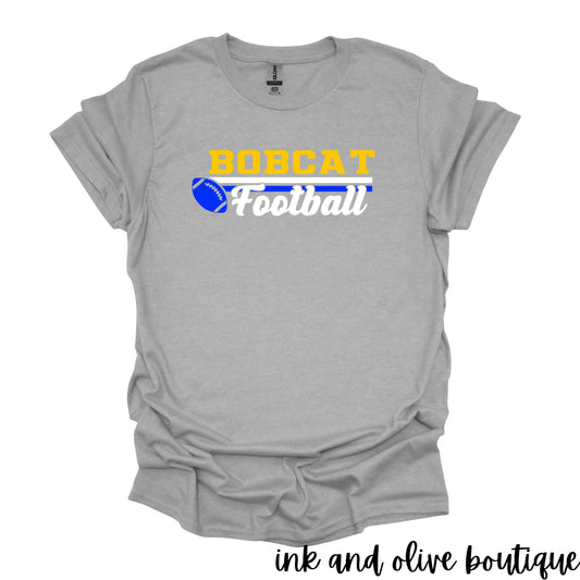 Bobcat Football Retro Script