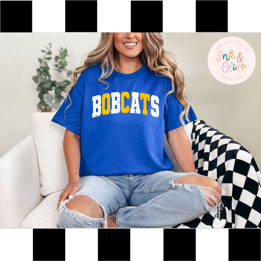 Simply Bobcats (Gold and White Font)