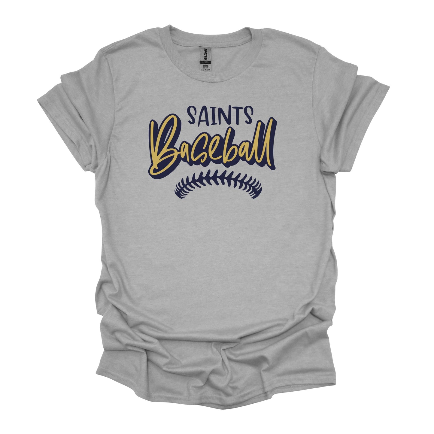 Saints Baseball Script (choice of tee, tank, sweatshirt)