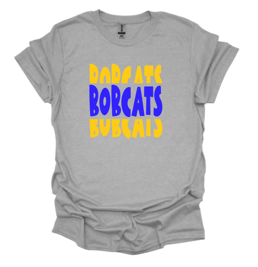 Stacked Bobcats Tee