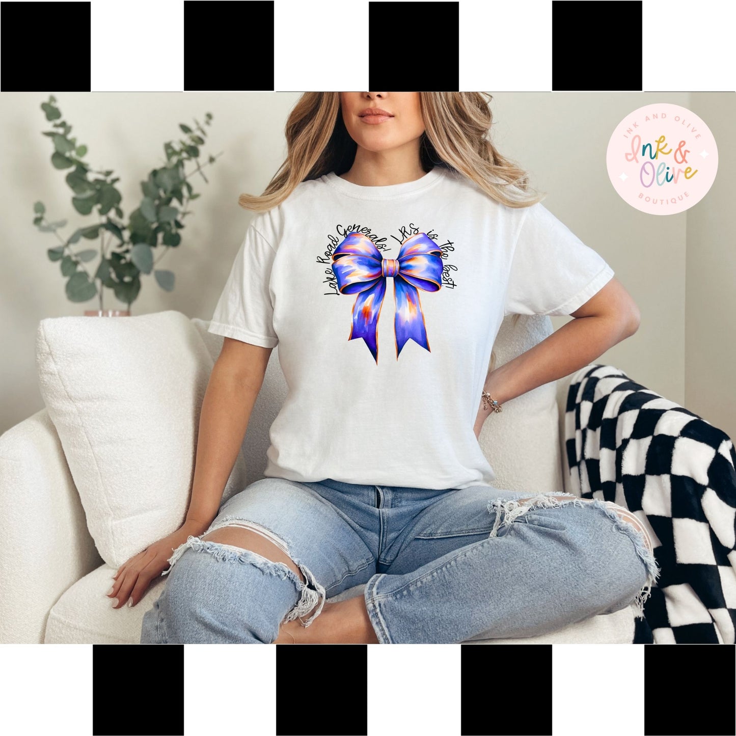 Coquette Bow Generals (Basic Tee or Sweatshirt)