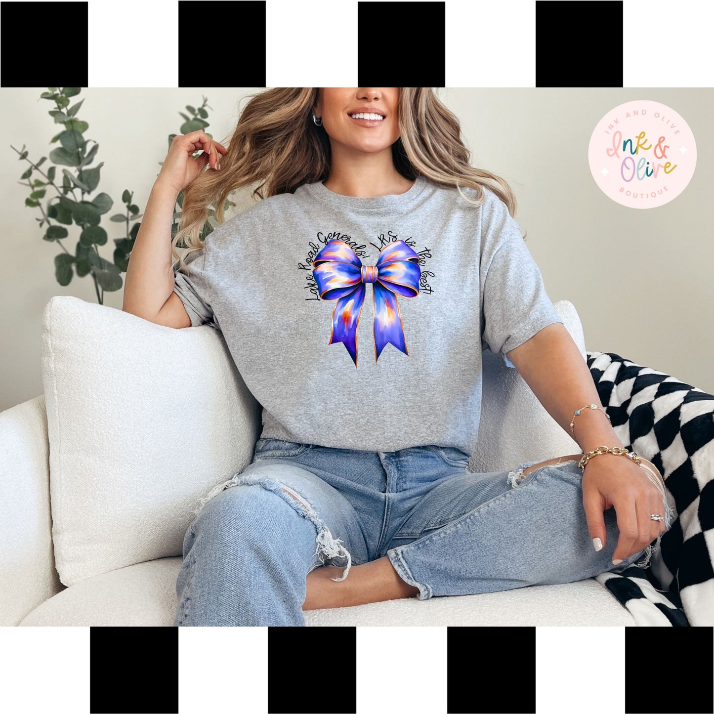 Coquette Bow Generals (Basic Tee or Sweatshirt)