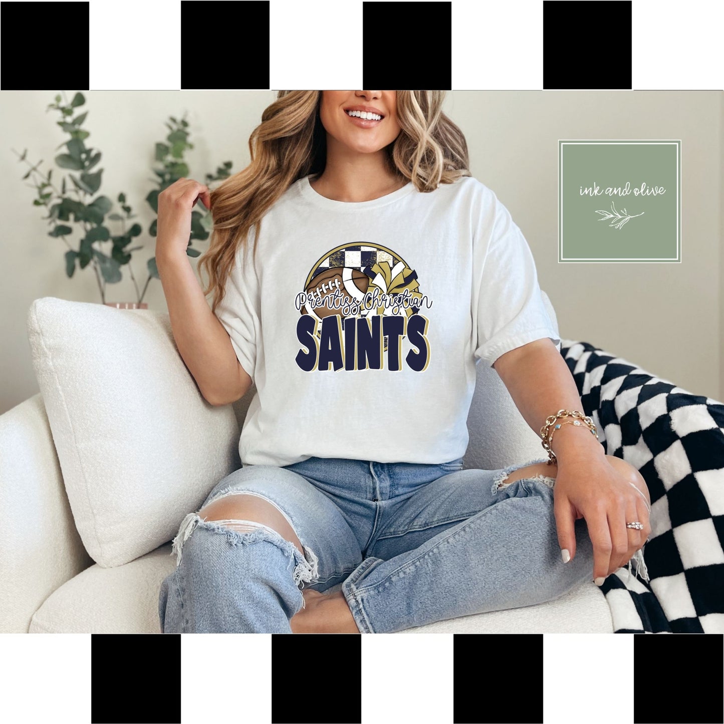 Retro Football Fan Saints