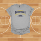 School Colors Saints Basketball Tee