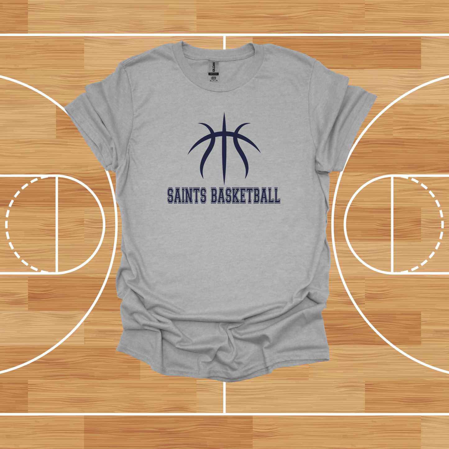 Saints Classic Basketball Tee