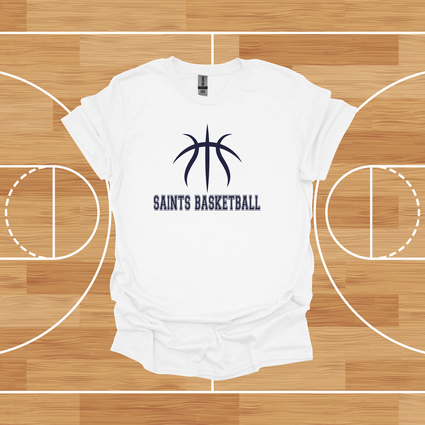 Saints Classic Basketball Tee