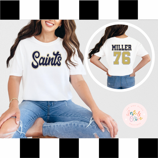 PC SAINTS Customized Player Tee