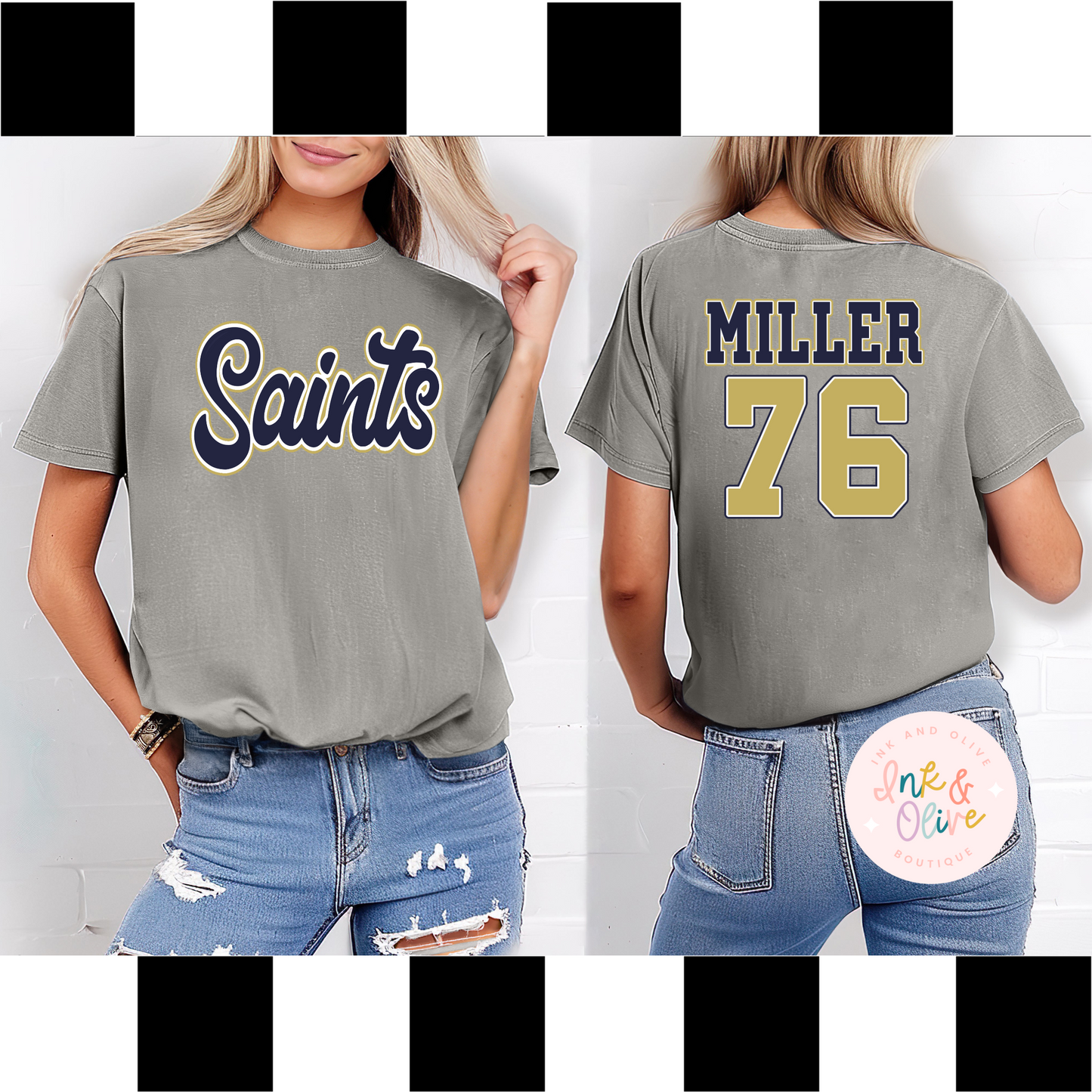 PC SAINTS Customized Player Tee