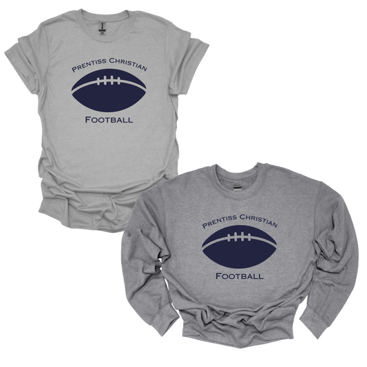 Classic Prentiss Christian Football Tee