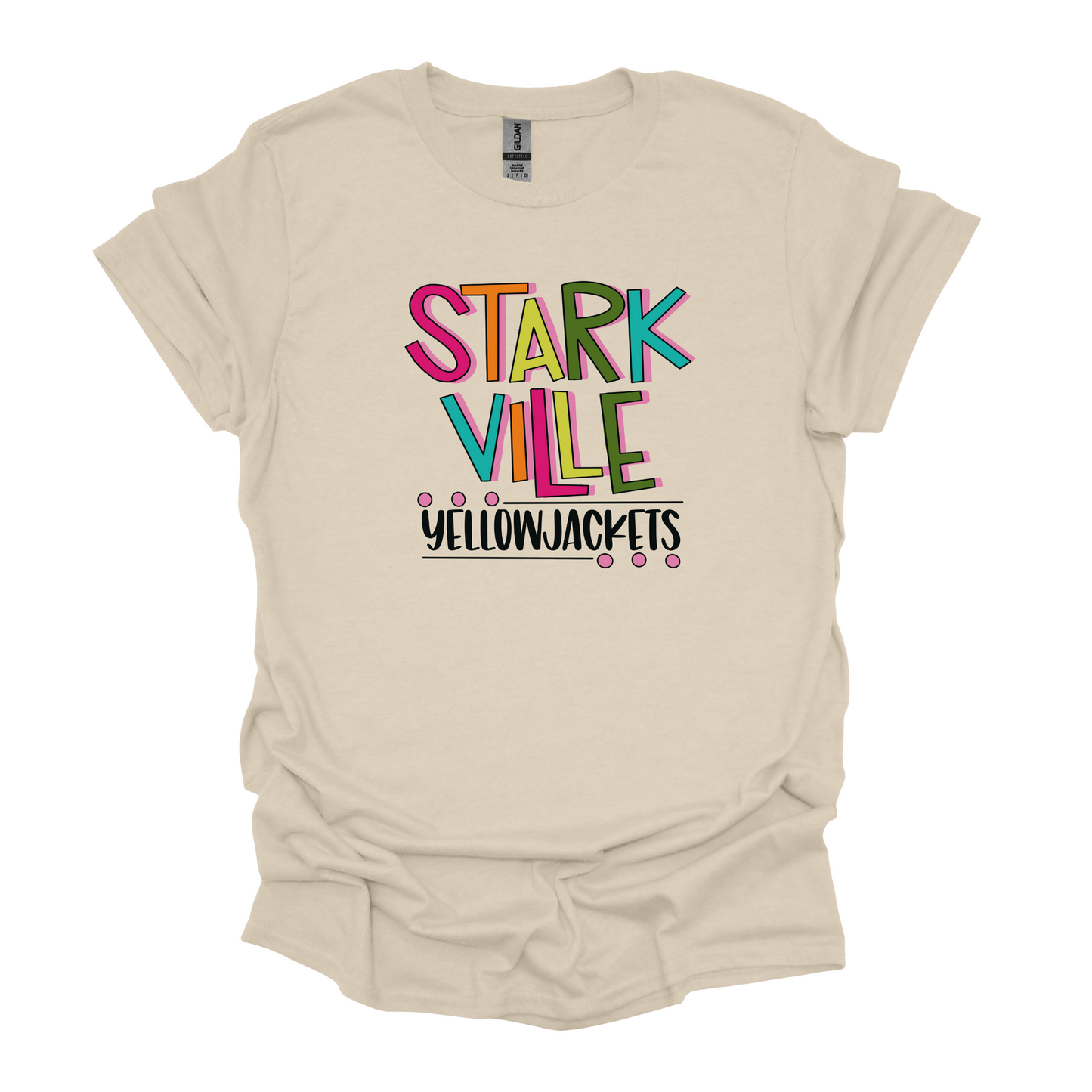 Wild about Color Yellowjackets Tee