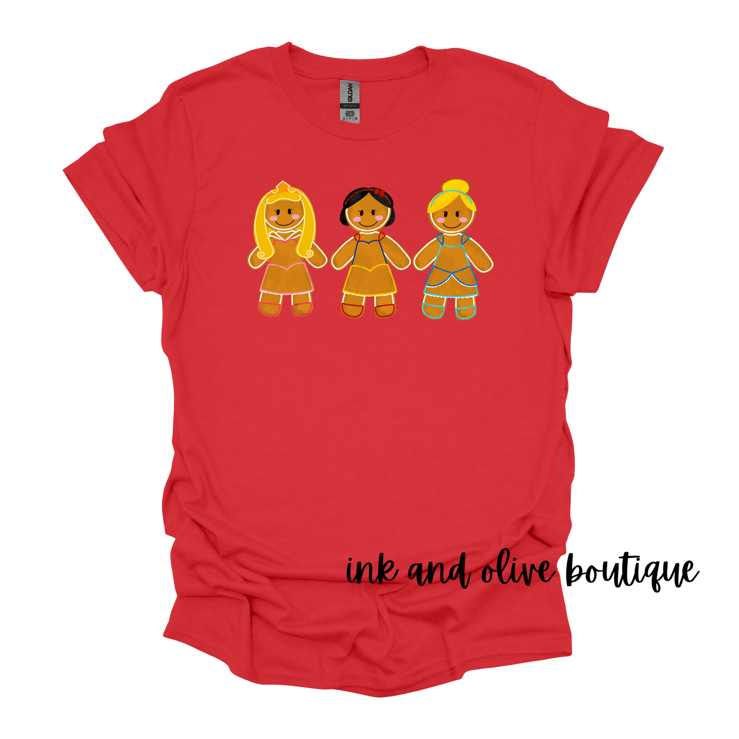 Gingerbread Princess Tee