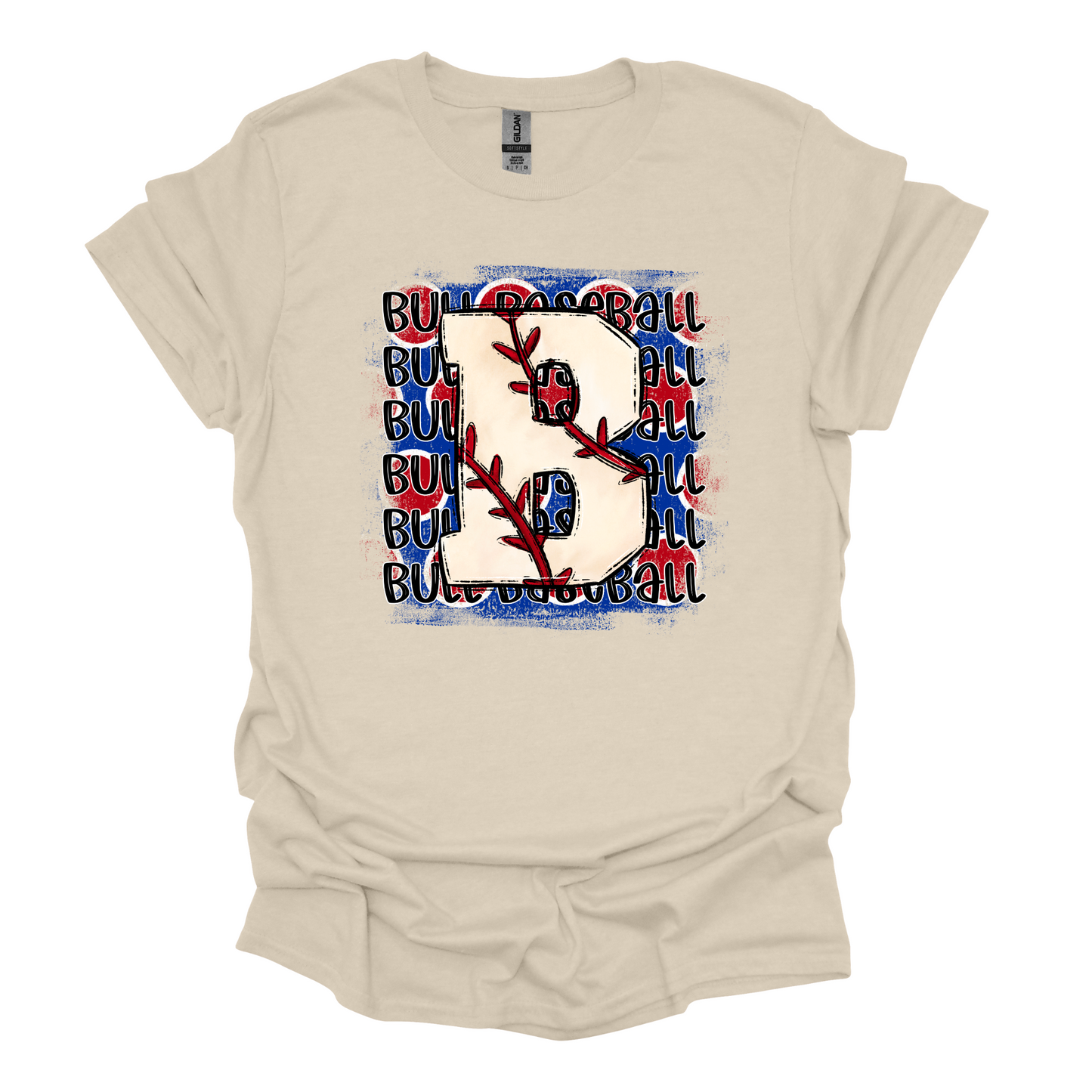 B for Bull (choice of tee or tank)